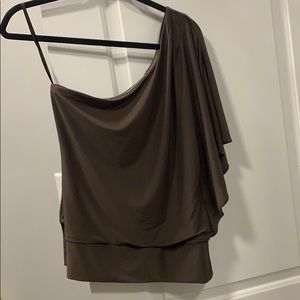 WHBM one shoulder top